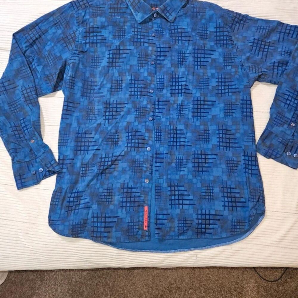 Visconti Men's Blue Shirt